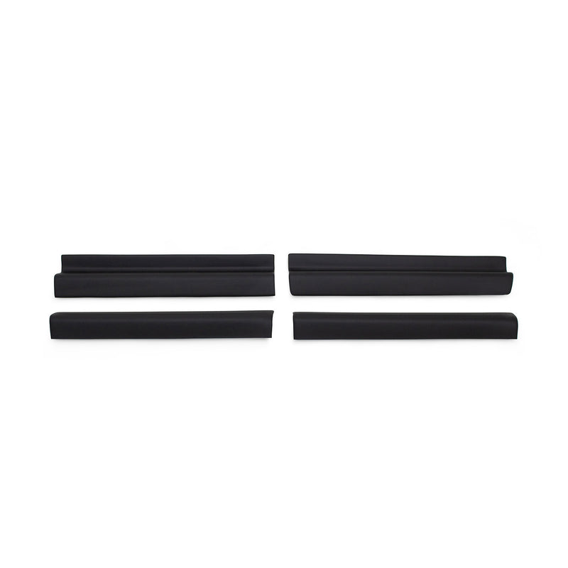 Couverture de Seuil de porte pour VW Caddy 2015-2024 ABS Noir 4 Pcs