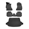 Kit Tapis de sol et coffre pour Subaru Forester 2013-2019 en Caoutchouc TPE Noir