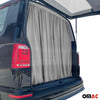 Rideaux De Porte Hayon Pour Toyota HiAce Protection Solaire Gris