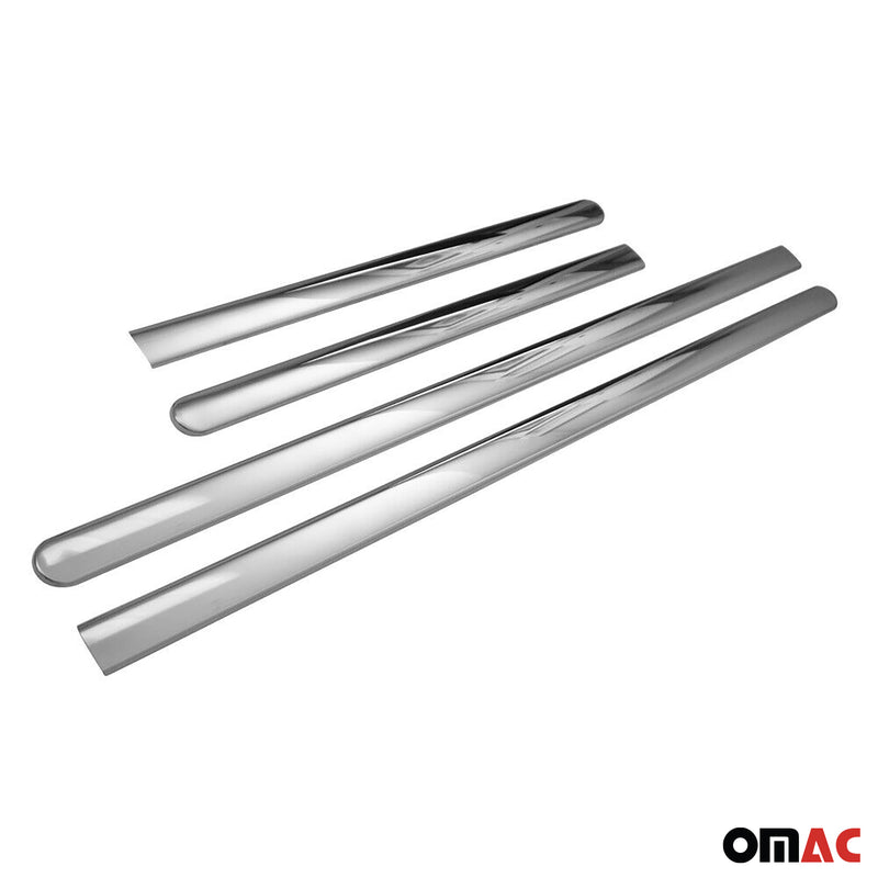 Baguettes de porte pour Ford Focus II 2003-2008 en acier inox chrome
