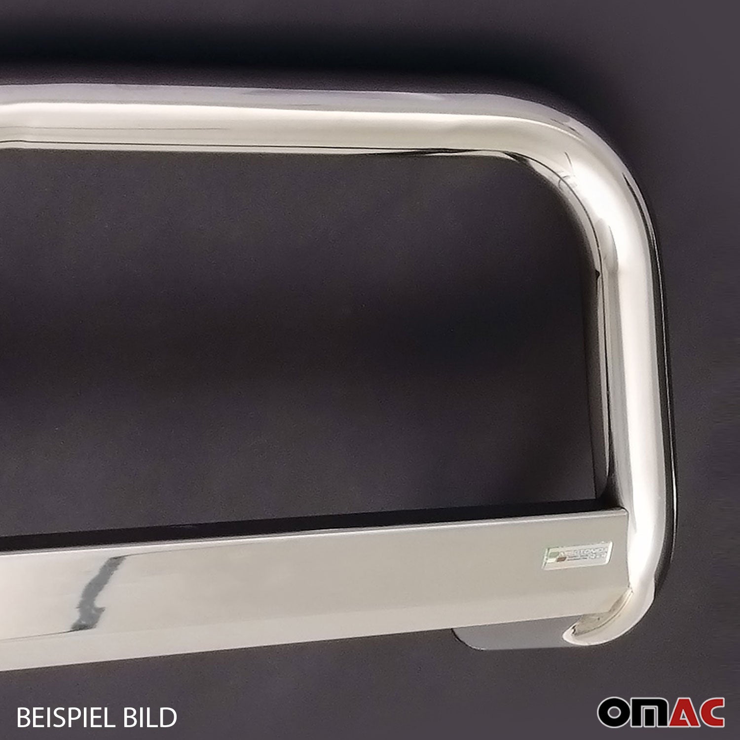 Pare-buffle Avant pour Citroen Jumpy SpaceTourer 2016-2026 63 mm en Acier Gris