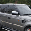 Coques de Rétroviseur pour Land Rover Discovery 2004-2009 2pcs Acier Inox Chromé