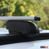 Barres de toit Transversales pour Opel Mokka X 2015-2024 Fer Argent TÜV ABE