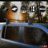 Menabo Barres de toit Transversales pour Ford Mondeo III Wagon 2007-2010 Noir