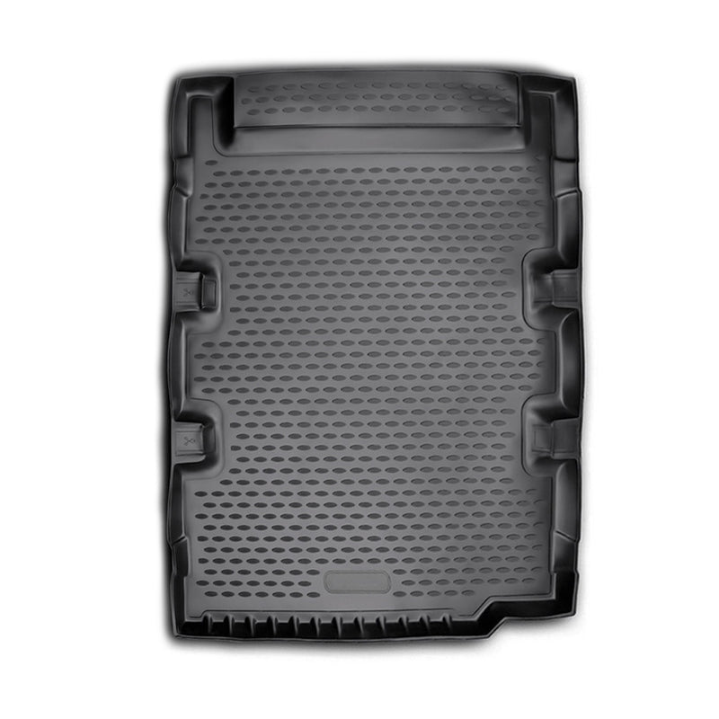 Tapis de Coffre pour Land Rover Defender 2007-2021 Noir TPE