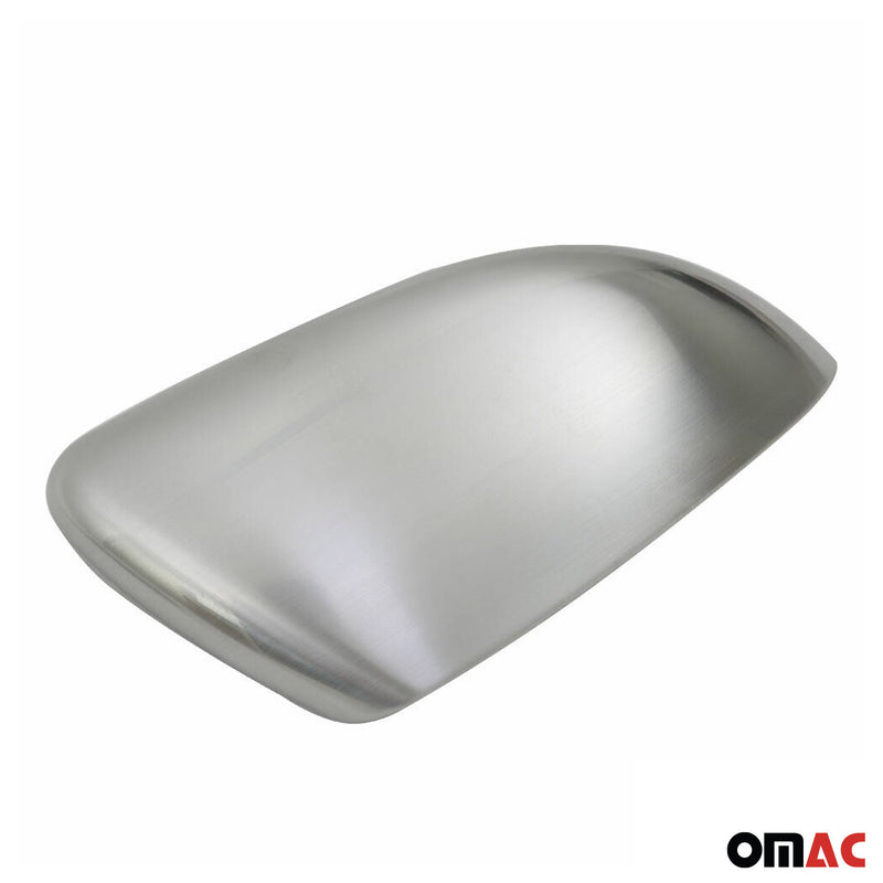 Coques de Rétroviseurs pour VW Golf VI 2008-2012 en Acier Inoxy Chromé Argent