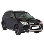 Pare-buffle Avant pour Subaru Forester IV 2013-2015 Pre-FL 63 mm en Acier Gris