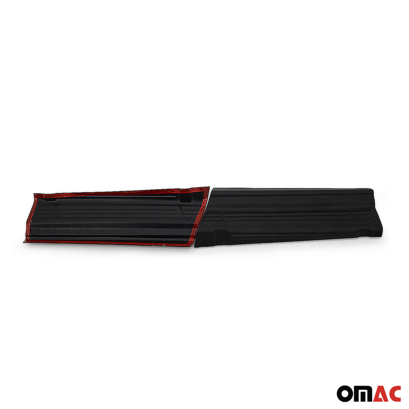 Couverture de Seuil de porte pour Fiat Ducato Jumper Boxer 2006-2024 ABS Noir 2x