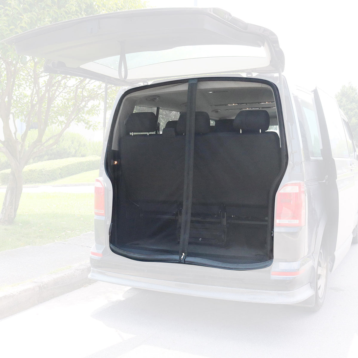 Moustiquaire avec Hayon Magnétique - pour VW Caddy 2003-2015 Noir