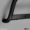 Pare-buffle Avant pour Opel Mokka X 2016-2019 63 mm en Acier Noir