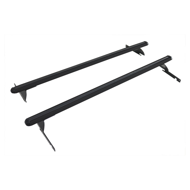 Barres de toit transversales pour Ford Ecosport 2015-2018 Aluminium Noir