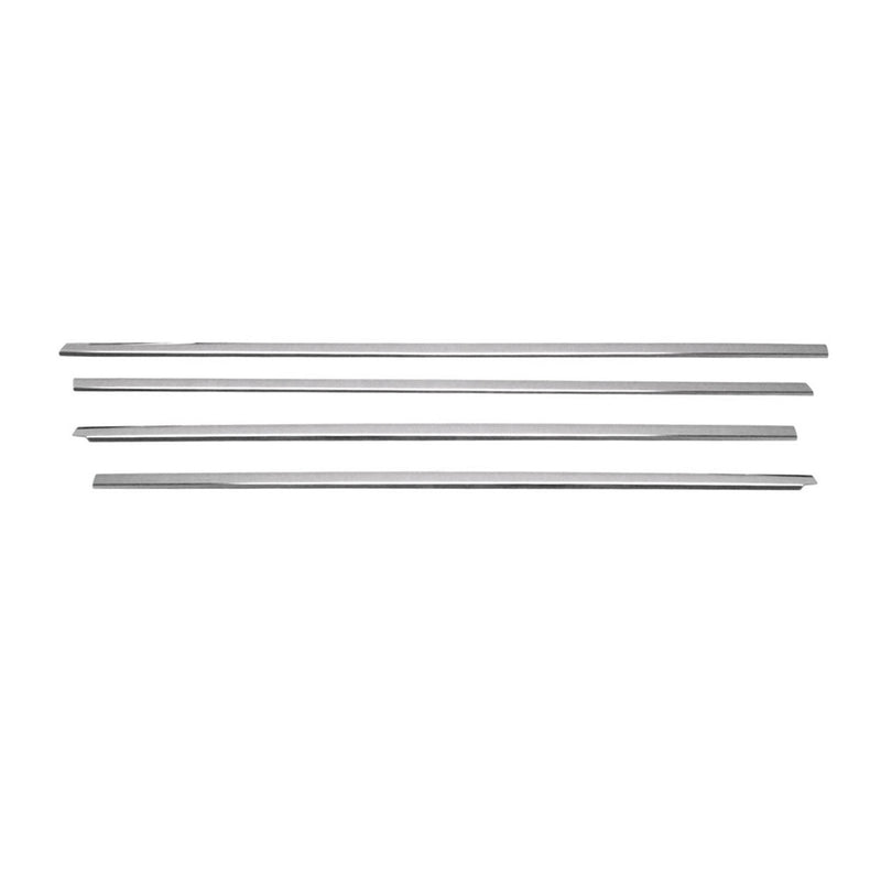 Baguettes pour contour latérales pour Mitsubishi Lancer 2003-2007 inox chrome