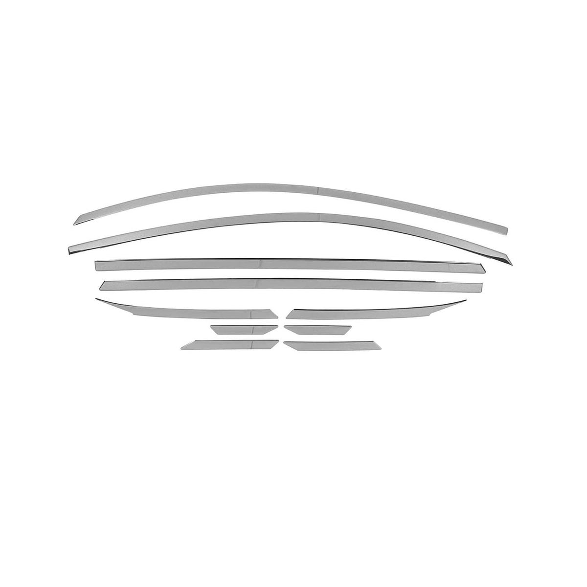 Garniture de Fenêtre pour Hyundai Tucson SUV 2015-2020 Acier Inox 10Pcs