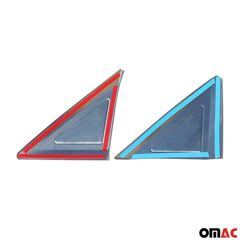 Triangle de Rétroviseur pour VW Crafter 2006-2017 en acier inox Chromé