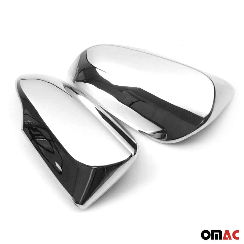 Coques de Rétroviseur pour Toyota Corolla 2014-2019 2pcs Plastique ABS Chromé