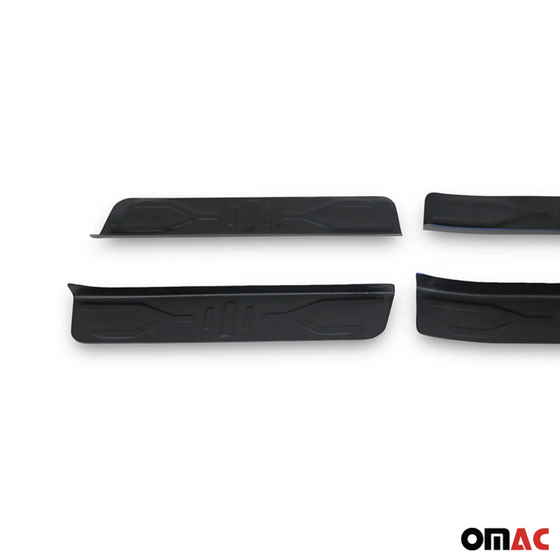 Couverture De Seuil De Porte pour Dacia Lodgy 2012-2024 ABS 4 Pcs