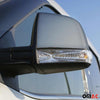 Coques de Rétroviseur pour Fiat Doblo II Combo D 2012-2021 ABS Chromé Foncé 2x