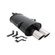 Échappement arrière sport Novus pour BMW E46 320 / 325 / 330 2x76mm MS-Design