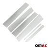 Couverture Garniture de pilier B pour Opel Mokka 2012-2019 en acier inox 6Pcs