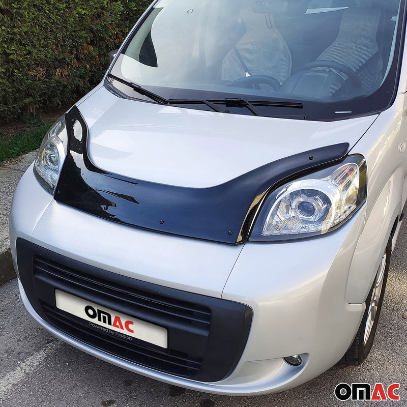 Déflecteur de capot pour Fiat Fiorino 2007-2021 en Plastique Acrylique