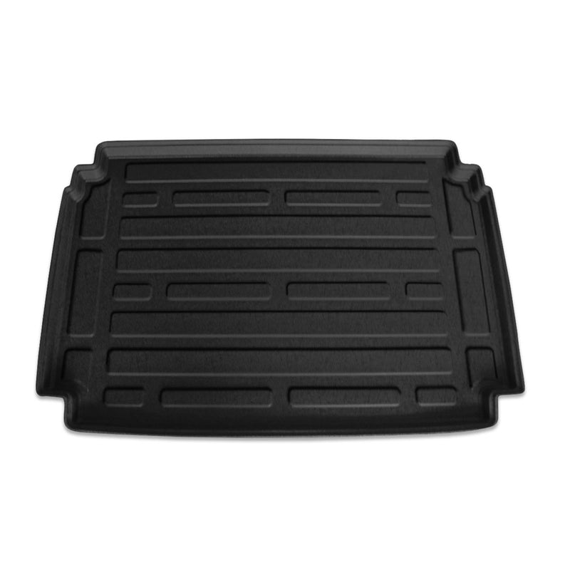 Tapis de Coffre pour Peugeot Partner Tepee II 2008-2015 en TPE Noir