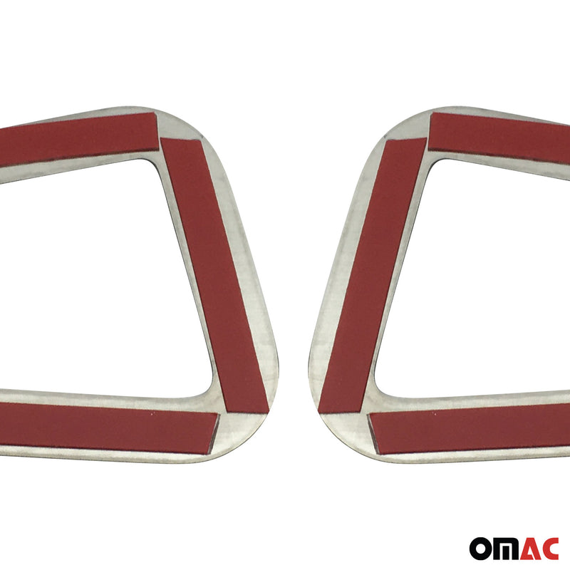 Cadre Clignotant Latéral pour Renault Megane 2002-2008 en acier inox Chromé