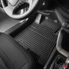 OMAC Tapis de sol pour Audi A4 B9 2015-2024 Noir en caoutchouc