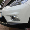 Cadre Phare Antibrouillard pour Nissan X-Trail T32 2014-2021 en ABS Chromé