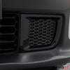 Moulure De Grille De Calandre pour Jeep Renegade 2014-2019 ABS Noir Chromé 2x