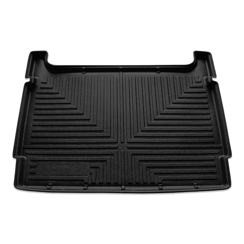 Tapis de Coffre pour Peugeot 5008 I 2010-2017 en TPE Noir