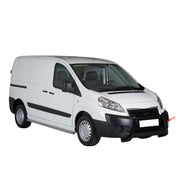 Pare-buffle Avant pour Peugeot Expert 2013-2016 63 mm en Acier Noir