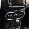 Cadre de commande de climatisation pour Jeep Renegade 2014-2024 Brossé Chromé