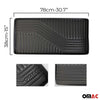 OMAC Tapis polyvalent pour cuisine, chaussures, machine à café, gamelle 78x38cm