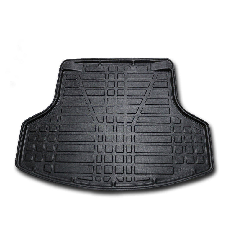 Tapis de Coffre pour Volvo S40 1995-2004 Berline en TPE Noir