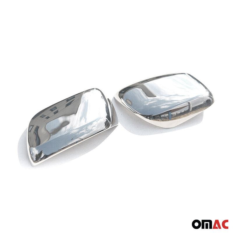 Coques de Rétroviseurs pour Toyota Land Cruiser 200 & Lexus LX 570 Inox Chromé