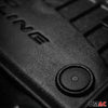 OMAC Tapis de sol en caoutchouc pour BMW Série 5 F10 F11 2013-2017 Noir Premium