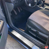 Seuils de porte pour Ford Focus III ab 2011 en acier inox Chromé