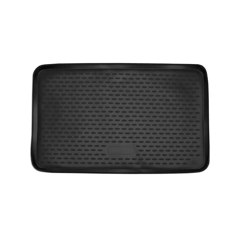 OMAC Tapis de coffre pour Renault Captur 2016-2019 sur mesure en caoutchouc Noir