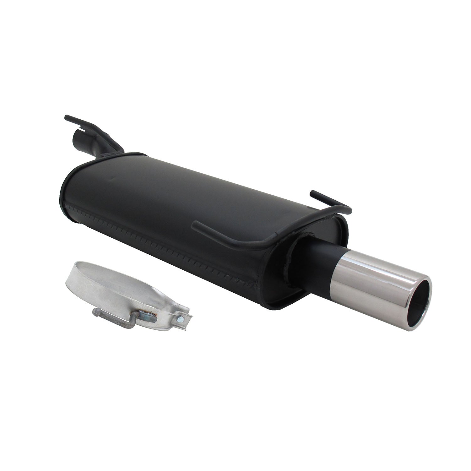 Échappement arrière sport Novus pour Opel Astra F/Opel Kadett E Silencieux 76mm