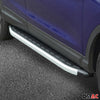 Marchepieds Latéraux pour Mazda BT-50 2012-2020 Aluminium Noir Gris 2Pcs