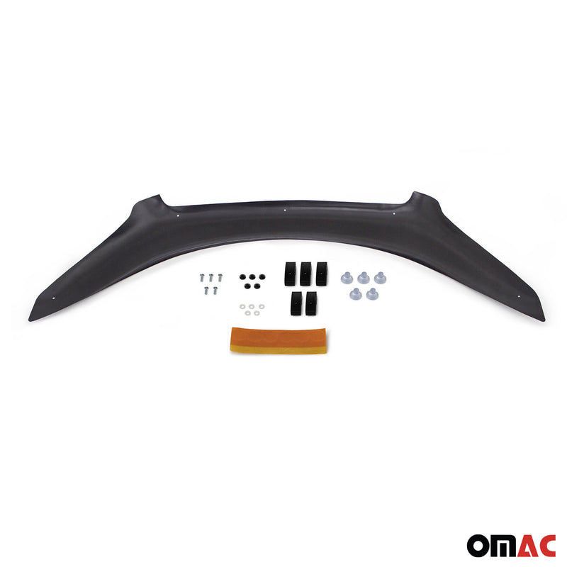 Déflecteur de Capot Protection pour Nissan Qashqai +2 2008-2014 en Acrylique Noir