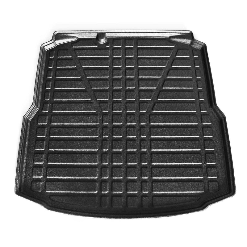 Tapis de Coffre pour Skoda Octavia 2013-2019 Berline en TPE Noir