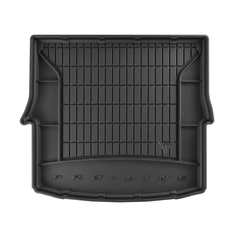 Tapis De Coffre pour Volvo S40 Berline 2004-2012 TPE Noir 1 Pcs