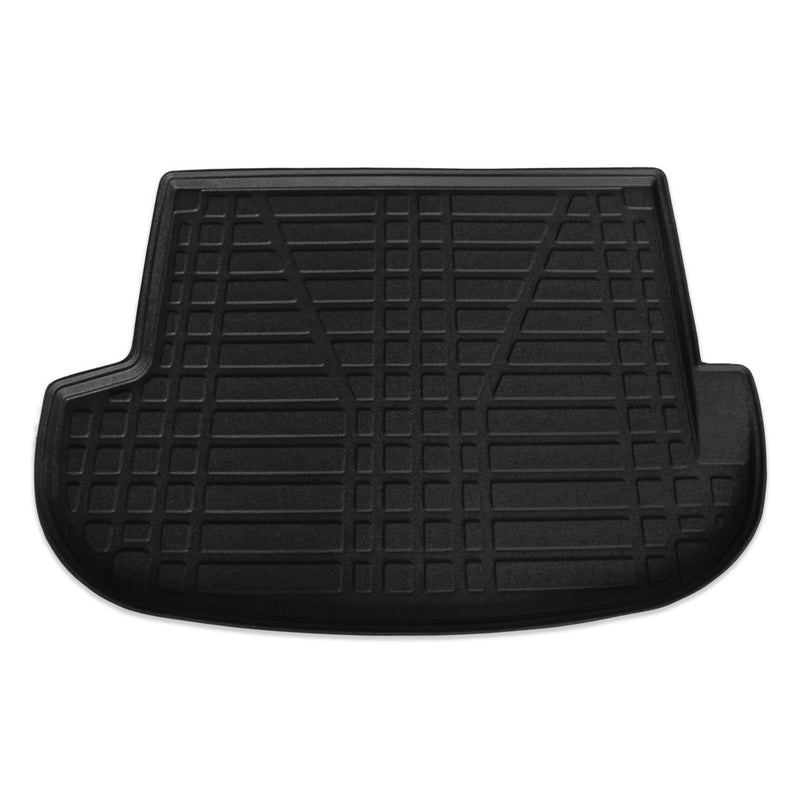 Tapis de Coffre pour Hyundai Santa Fe II 2006-2012 en TPE Noir