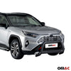 Pare-buffle Avant pour Toyota RAV4 XA50 Hybride 2019-2024 63 mm en Acier Noir