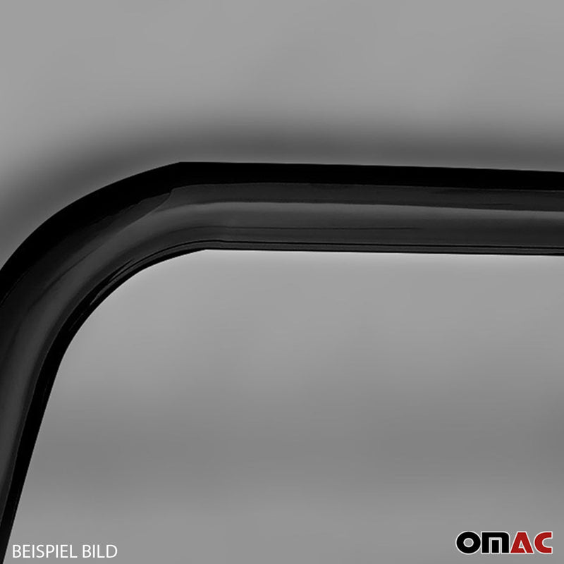 Pare-buffle Avant pour Mercedes Classe X 2017-2020 63 mm en Acier Noir
