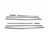 Garniture de Fenêtre pour Peugeot SUV 3008 2016-2020 Acier Inox Foncé 8Pcs
