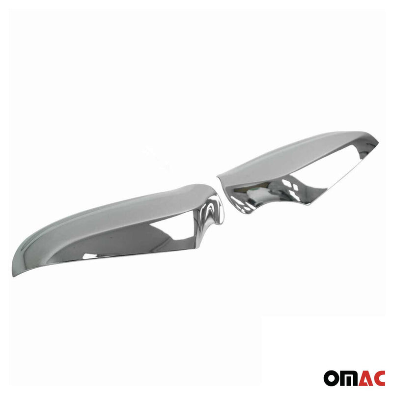 Coques de Rétroviseurs pour Opel Astra H 2004-2009 2x Plastique ABS Chromé