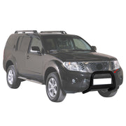 Pare-buffle Avant pour Nissan X-Trail 2011-2014 63 mm en Acier Noir