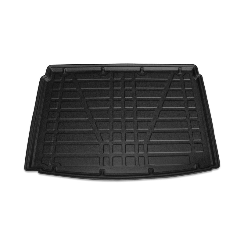 Tapis de Coffre pour Renault Megane 2016-2022 Berline HB en TPE Noir 1x